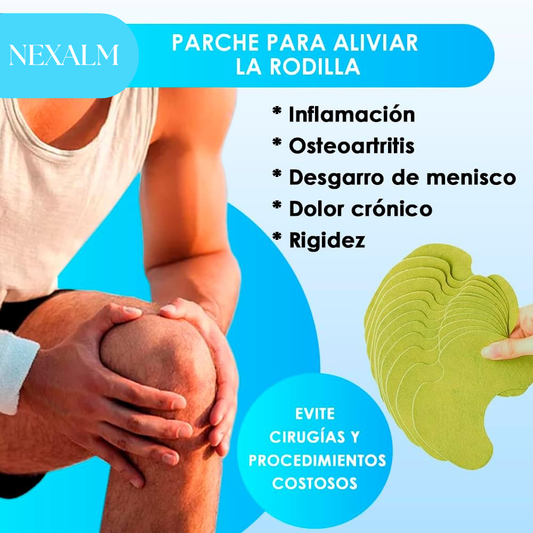 Parches Nexalm™ - Alivio Que No Se Despega (12 Horas de Acción)