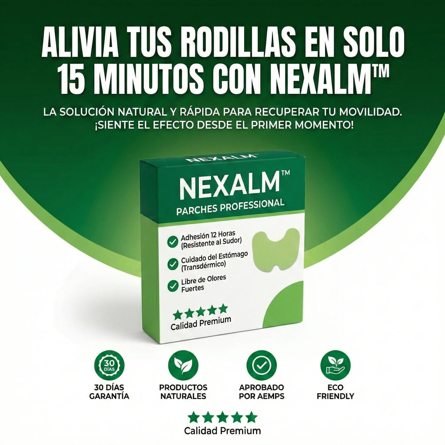 NEXALM™ - Alivia El Dolor De Rodillas En 15 Minutos