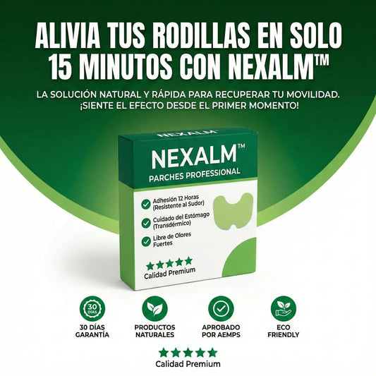 NEXALM™ - Alivia El Dolor De Rodillas En 15 Minutos