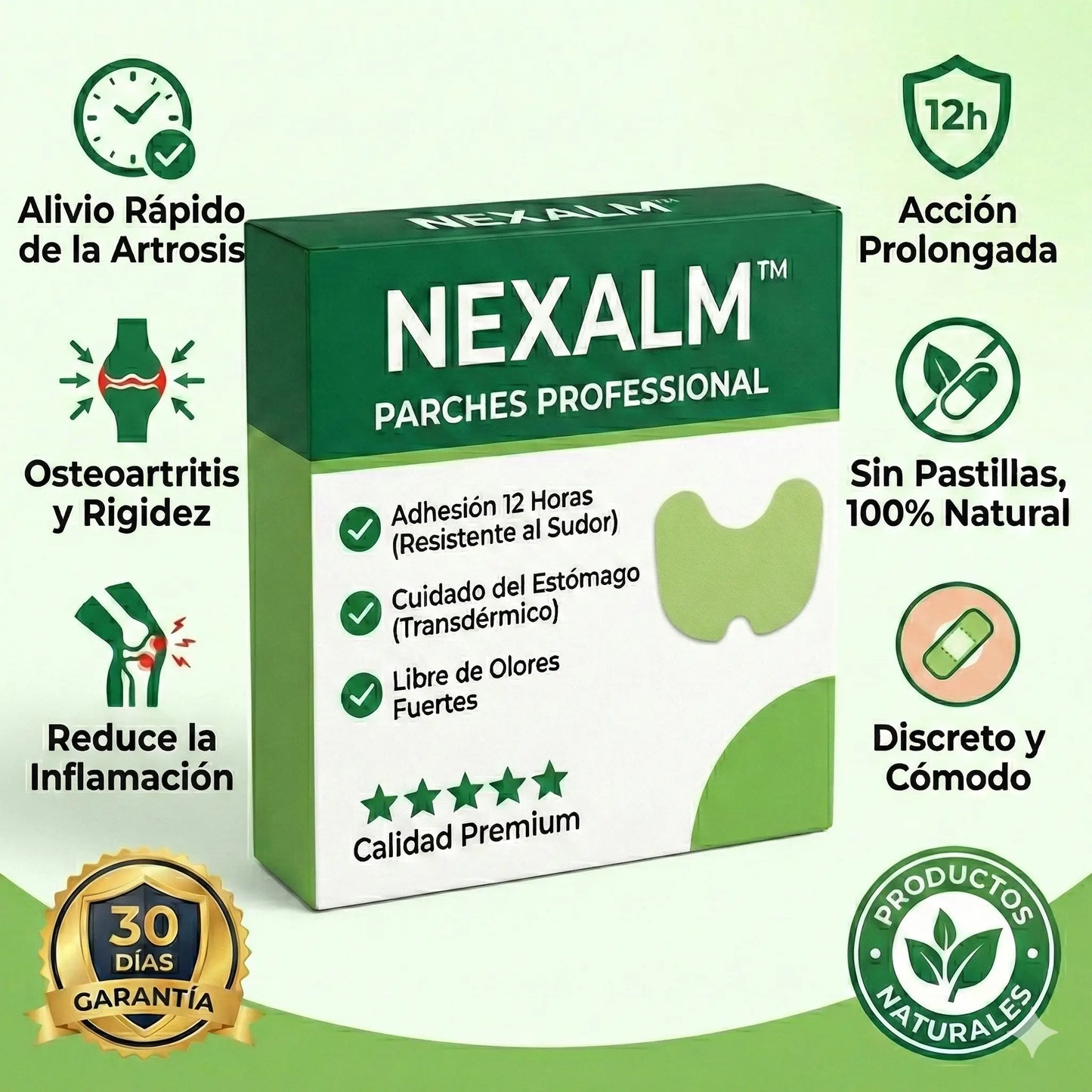 NEXALM™ - Alivia El Dolor De Rodillas En 15 Minutos